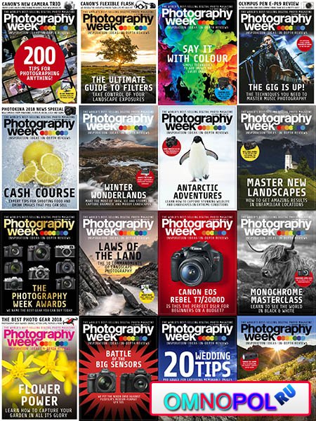 Photography Week - 2018 Full Year Compiltaion (52 Issues)