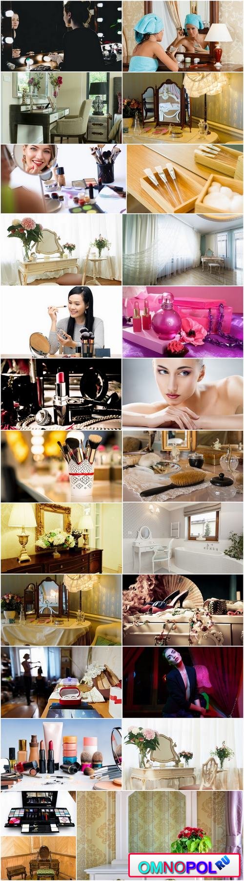 Makeup dressing table Beauty model woman perfumes 25 HQ Jpeg