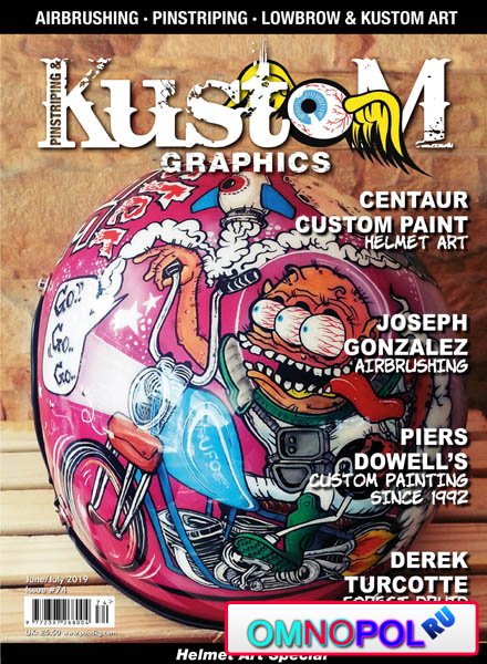Pinstriping & Kustom Graphics - 74 June July 2019