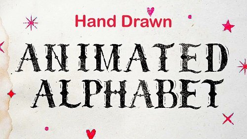 Animated Hand Drawn Alphabet 837311 - Project for After Effects