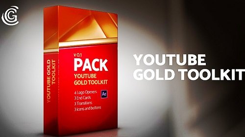 Youtube Gold Toolkit 877505 - Project for After Effects