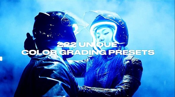 Colorify 222 LUTs - Premiere Pro Presets