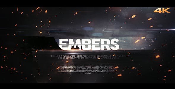Videohive - Embers - Cinematic Trailer 20159289 - Project for After Effects