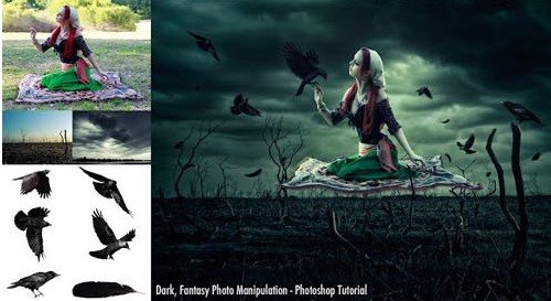 Dark Fantasy Photo Manipulation Effects for Photoshop + Tutorial