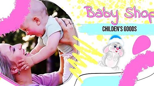 Colorful Baby Slideshow 22 - Project for After Effects