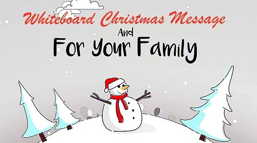 Whiteboard Christmas Message 856876 - Project for After Effects