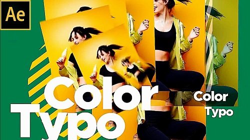 Colorful Typo Opener 880365 - Project for After Effects