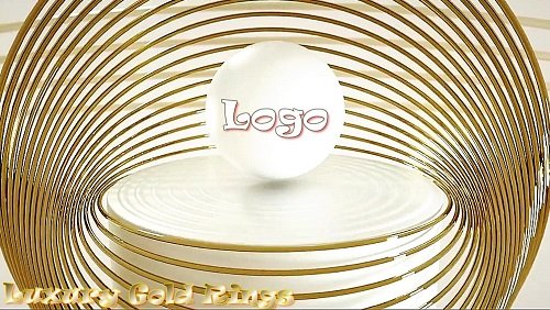 Luxury Gold Rings Logo 885972 - Project for After Effects