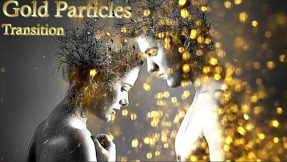 Gold Particles Transition 899329 - Final Cut Pro Templates