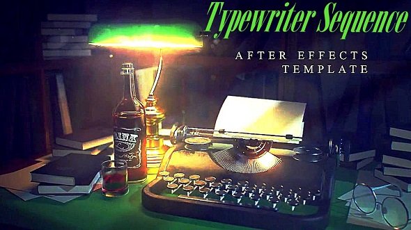 Typewriter Titles Sequence 727723 - Project for After Effects