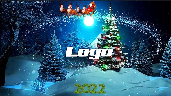 Christmas Logo 2022 - Project for After Effects