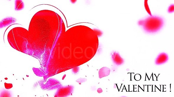 Valentine Greeting or Romantic Logo - Project for After Effects