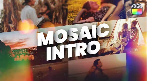 Videohive - Mosaic Intro 37909637 - Project For Final Cut & Apple Motion