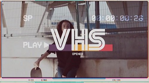 Videohive VHS Opener 30952534 - Project For Final Cut & Apple Motion