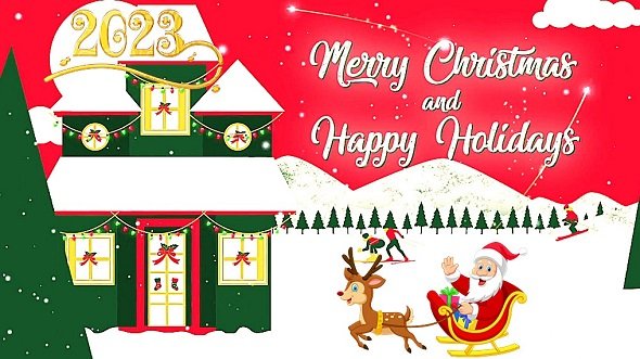 Videohive - Christmas Holidays Greetings 40667968 - Project For Final Cut & Apple Motion